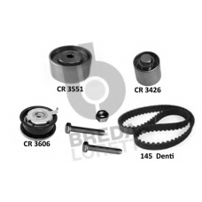 KCD0780 BREDA  LORETT Комплект ремня ГРМ