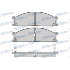 AC058378D AC Delco Комплект тормозных колодок, дисковый тормоз