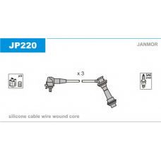JP220 JANMOR Комплект проводов зажигания