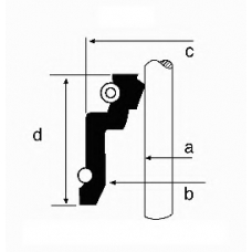 19026189 CORTECO Уплотнительное кольцо, стержень кла