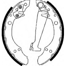 BS836 QUINTON HAZELL Комплект тормозных колодок