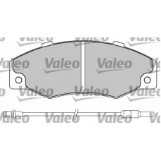 597105 VALEO Комплект тормозных колодок, дисковый тормоз