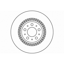 MDC1615 MINTEX Тормозной диск