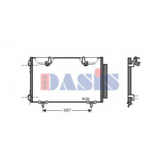 212024N AKS DASIS Конденсатор, кондиционер