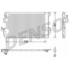 DCN20007 DENSO Конденсатор, кондиционер