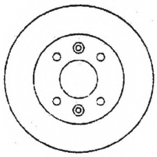 561346BC BENDIX Тормозной диск