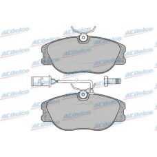 AC058032D AC Delco Комплект тормозных колодок, дисковый тормоз