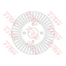 DF6249 TRW Тормозной диск