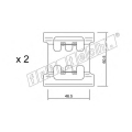 KIT.064 fri.tech. Комплектующие, колодки дискового тормоза