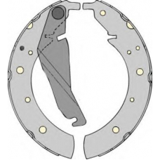 M634 MGA Комплект тормозных колодок