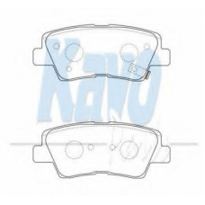 BP-3034 KAVO PARTS Комплект тормозных колодок, дисковый тормоз