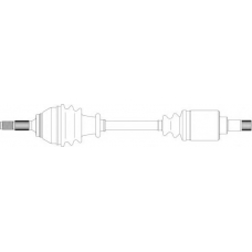 CI3239 General Ricambi Приводной вал