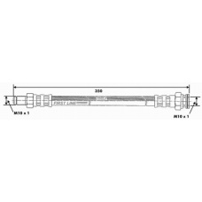 FBH6055 FIRST LINE Тормозной шланг