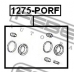 1275-PORF FEBEST Ремкомплект, тормозной суппорт