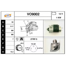 VO9002 SNRA Стартер