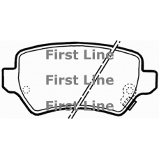 FBP3408 FIRST LINE Комплект тормозных колодок, дисковый тормоз