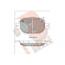 RB1704 R BRAKE Комплект тормозных колодок, дисковый тормоз