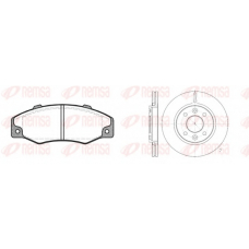 8220.00 REMSA Комплект тормозов, дисковый тормозной механизм