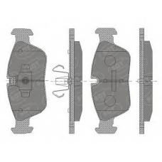 SP 433 SCT Комплект тормозных колодок, дисковый тормоз