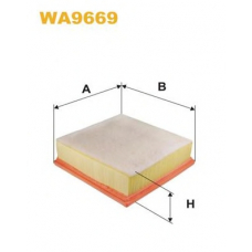 WA9669 WIX Воздушный фильтр