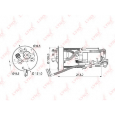 LF955M LYNX Фильтр топливный