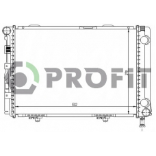 PR 3524A6 PROFIT Радиатор, охлаждение двигателя