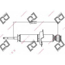 DS1314GT DJ PARTS Амортизатор