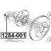 1284-001 FEBEST Болт крепления колеса