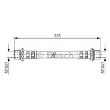 1 987 476 205 BOSCH Тормозной шланг