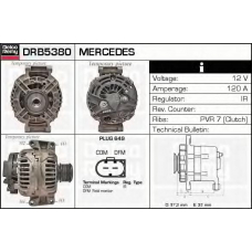 DRB5380 DELCO REMY Генератор