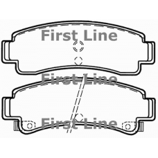 FBP1611 FIRST LINE Комплект тормозных колодок, дисковый тормоз