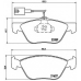 P 23 077 BREMBO Комплект тормозных колодок, дисковый тормоз