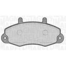 363916060268 MAGNETI MARELLI Комплект тормозных колодок, дисковый тормоз