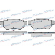 AC058928D AC Delco Комплект тормозных колодок, дисковый тормоз