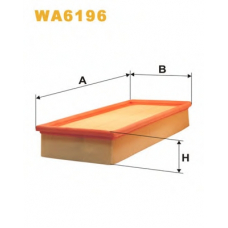 WA6196 WIX Воздушный фильтр