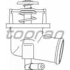 205 731 TOPRAN Термостат, охлаждающая жидкость