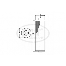 SC 7039 P SCT Топливный фильтр