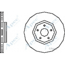 DSK2489 APEC Тормозной диск