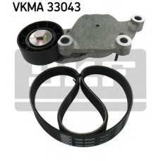 VKMA 33043 SKF Поликлиновой ременный комплект