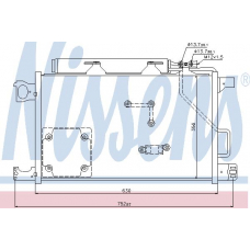94857 NISSENS Конденсатор, кондиционер