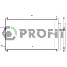 PR 2023C1 PROFIT Конденсатор, кондиционер