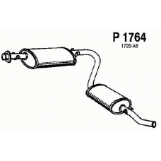 P1764 FENNO Глушитель выхлопных газов конечный