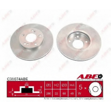C31074ABE ABE Тормозной диск