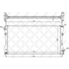 10-25375-SX STELLOX Радиатор, охлаждение двигателя