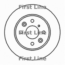 FBD1116 FIRST LINE Тормозной диск