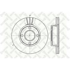 6020-4738V-SX STELLOX Тормозной диск
