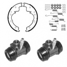 1044 DELPHI Комплект тормозных колодок
