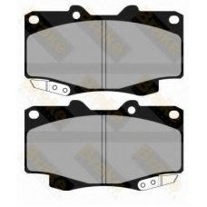 PA1886 BRAKE ENGINEERING Комплект тормозных колодок, дисковый тормоз