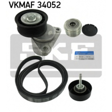 VKMAF 34052 SKF Поликлиновой ременный комплект