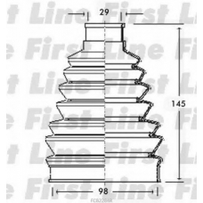 FCB2284R FIRST LINE Пыльник, приводной вал